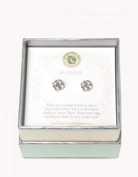 Spartina 449 Earrings - Blessed (Clear)