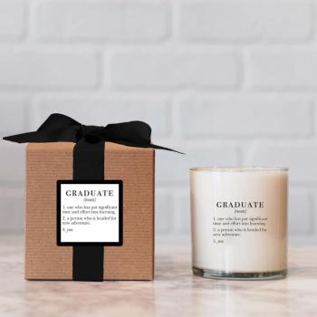 Graduate Ella B. Definition Candle