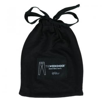 Hello Mello Weekender Drawstring Pants - Black