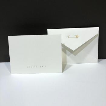 Thank You Folding Notes - Baby Diaper Pin (10 ct)