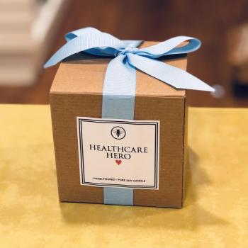 Healthcare Hero Soy Candle (Sandalwood & Vanilla)