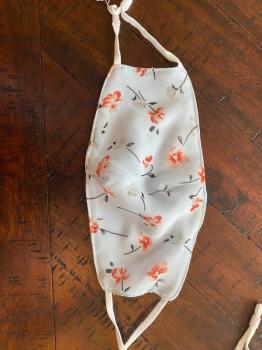 Floral face mask
