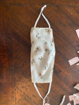 Floral face mask
