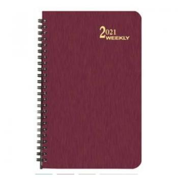 2021 Shimmer Weekly Planner (5.5 x 8.5)