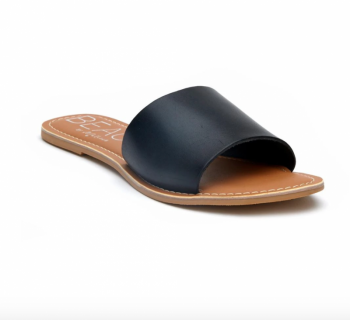 BEACH by Matisse Cabana Slide Sandal - Black