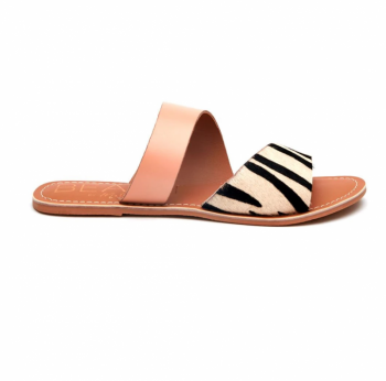 BEACH by Matisse Coastal Sandal - Zebra/Blush