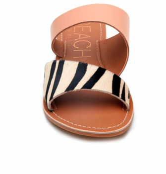 BEACH by Matisse Coastal Sandal - Zebra/Blush