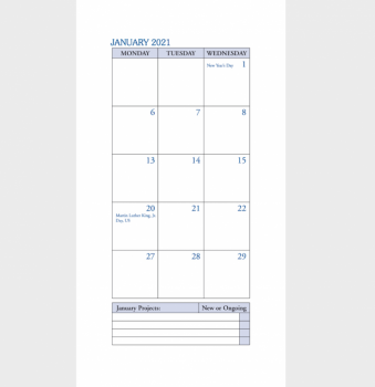 Payne Publishers Continental Pocket Time: Master Planner - 3.75 x 6.75