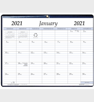 Payne Publishers 2021 Monthly Vinyl Calendar Pad