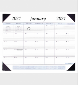 Payne Publishers All Purpose Monthly Desk Pad Calendar