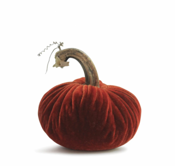 Velvet Plush Pumpkin - Bittersweet