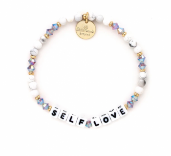 Little Words Project Bracelet - Self Love (Cream Puff)