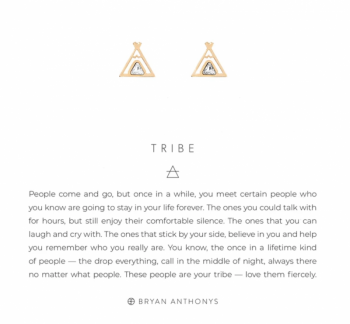 Bryan Anthonys Earrings - Tribe (Gold)