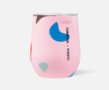 Corkcicle Stemless 12 oz - Pink Party