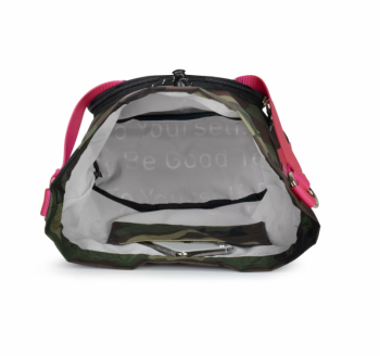 ANDI Bucket Crossbody - Pop Pink Camo