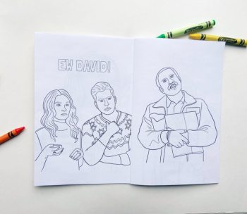 Schitt's Creek Coloring Book