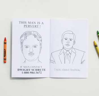 The Office Coloring Book