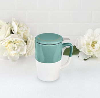 Tea Mug & Infuser - Delia Good Morning Gorgeous