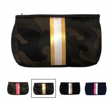 Ahdorned Neoprene Pouch - Camo/Gold/White
