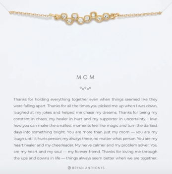 Bryan Anthonys Necklace - Mom (Gold)
