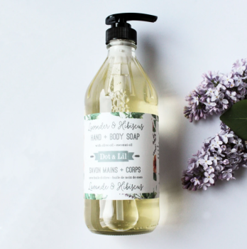 Lavender & Hibiscus Liquid Soap