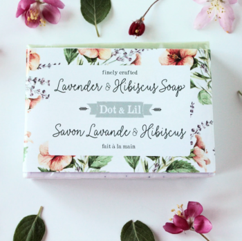 Lavender & Hibiscus Bar Soap