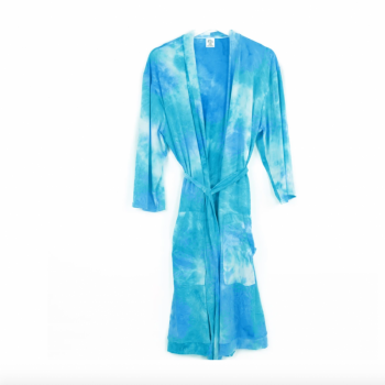 Dyes The Limit Lounge Robe - Aqua