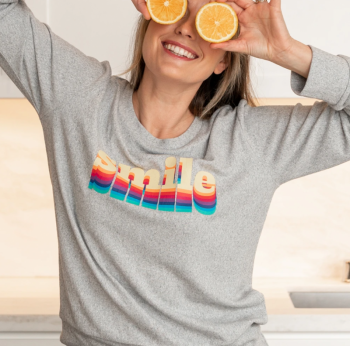 Lounge Sweater - Smile