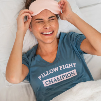 Sleep Shirt - Pillowfight Champion