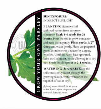 Parsley Grow Kit
