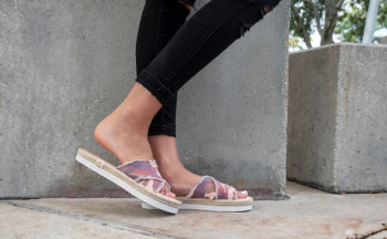 Pink Camo Platform Espadrilles