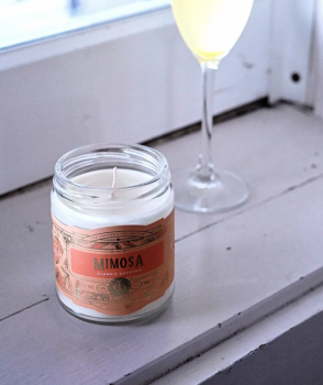 Mimosa Cocktail Candle by Rewined