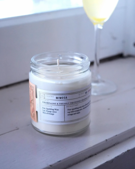 Mimosa Cocktail Candle by Rewined
