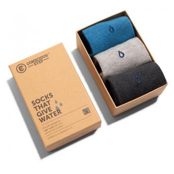 Socks That Give Water - Gift Box Set of 3 Pairs