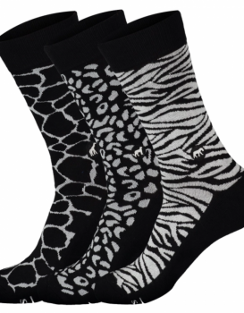 Socks That Protect Wild Animals (Gift Box - Set of 3 Pairs)
