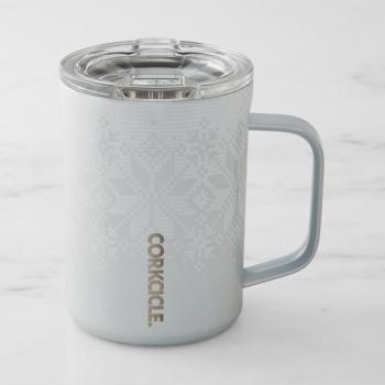 Corkcicle Mug 16 oz - Fairisle Grey
