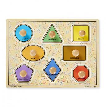 Large Shapes Jumbo Knob Puzzle