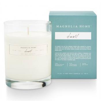 Magnolia Home Boxed Glass Candle - Dwell