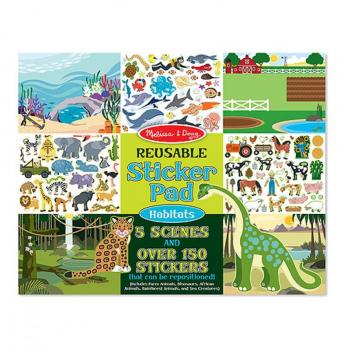 Reusable Sticker Book - Habitats