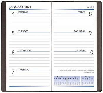 Payne Publishers Continental Weekly Pocket Planner - 3.5 x 6.5