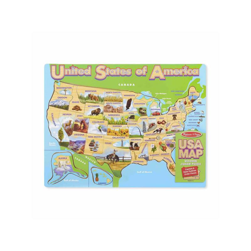 USA Map Jigsaw Puzzle