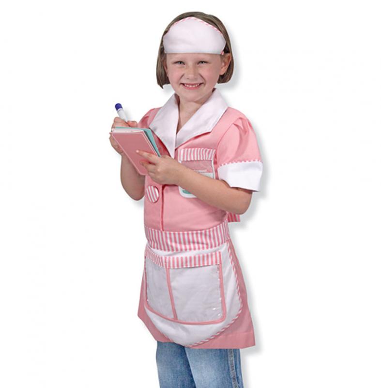 Waitress Kid's Costume