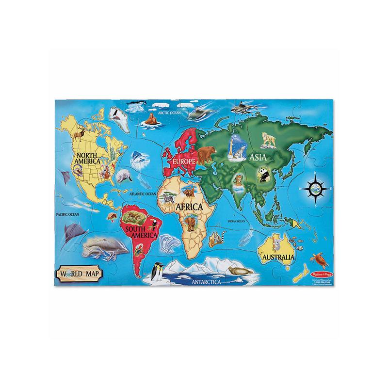 World Floor Puzzle