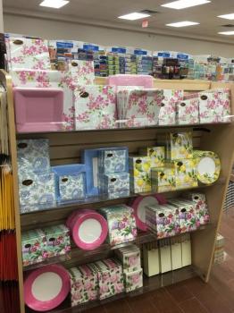 Paper Products Including Decorative Plates & Napkins