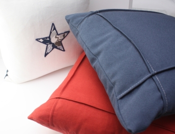 Seamed Linen Pillow