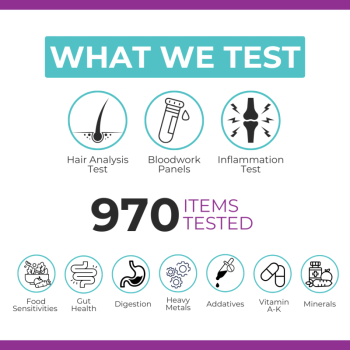 Food Sensitivity Test, Hair Analysis