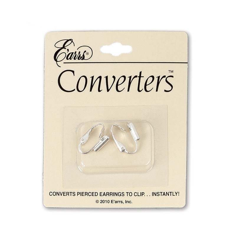 Earring Silver Clip Converter