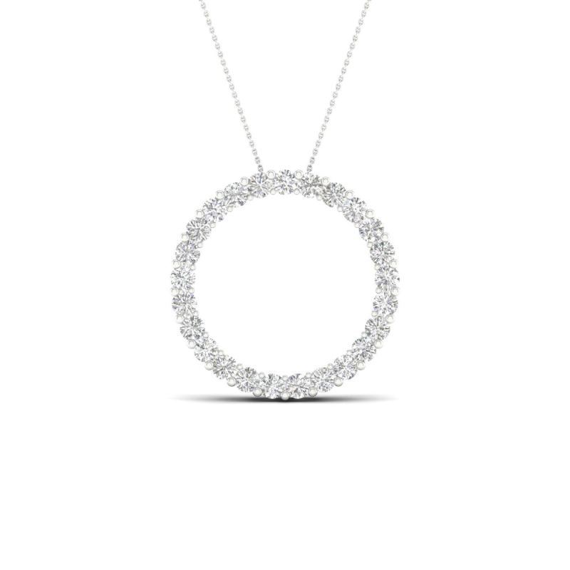 Circle Pendant Necklace