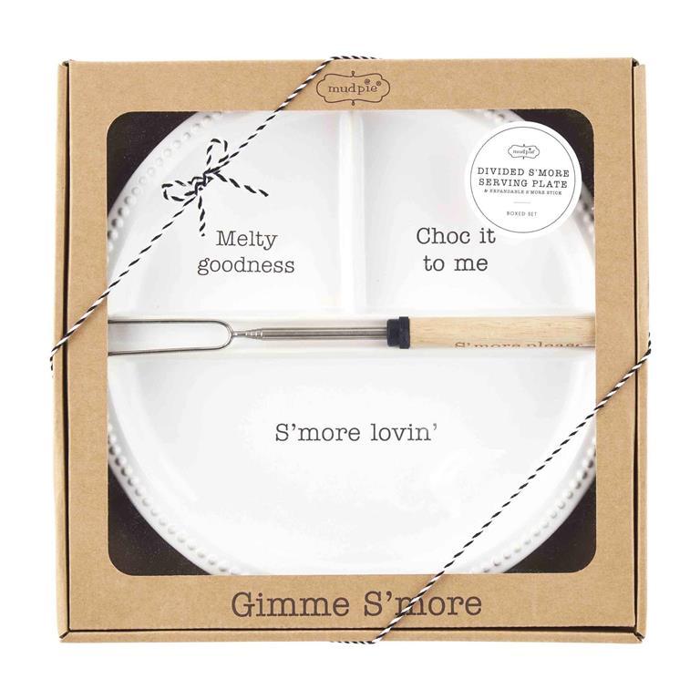 S'mores Plate And Skewer Set