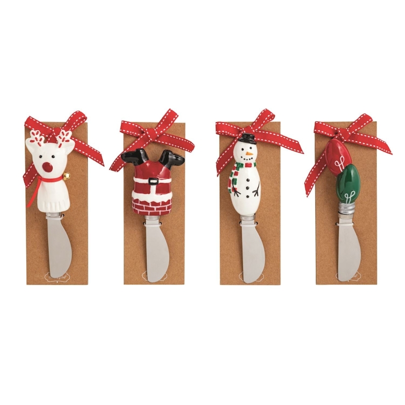 Circa Ceramic Christmas Spreaders